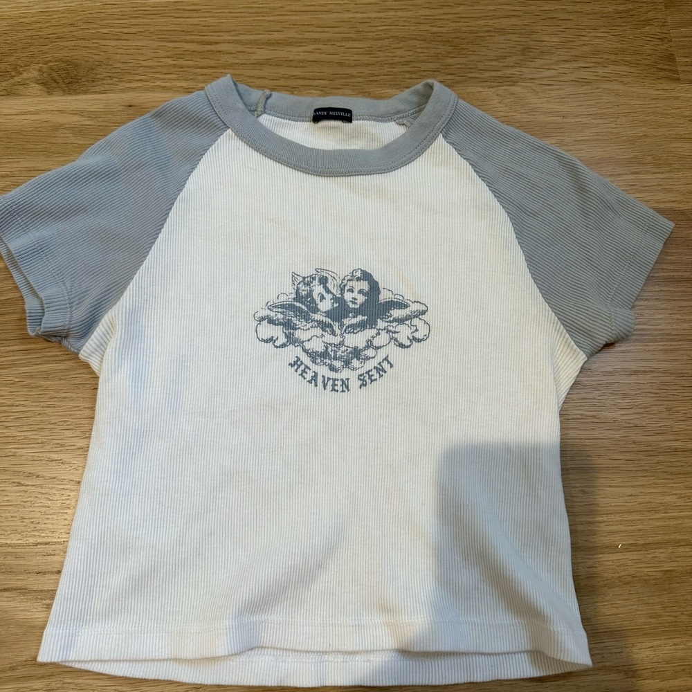 RARE heaven sent brandy Melville baby tee